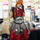 Illustration for article titled Wearing A Dress, This Cosplayer Will Kick Your Butt